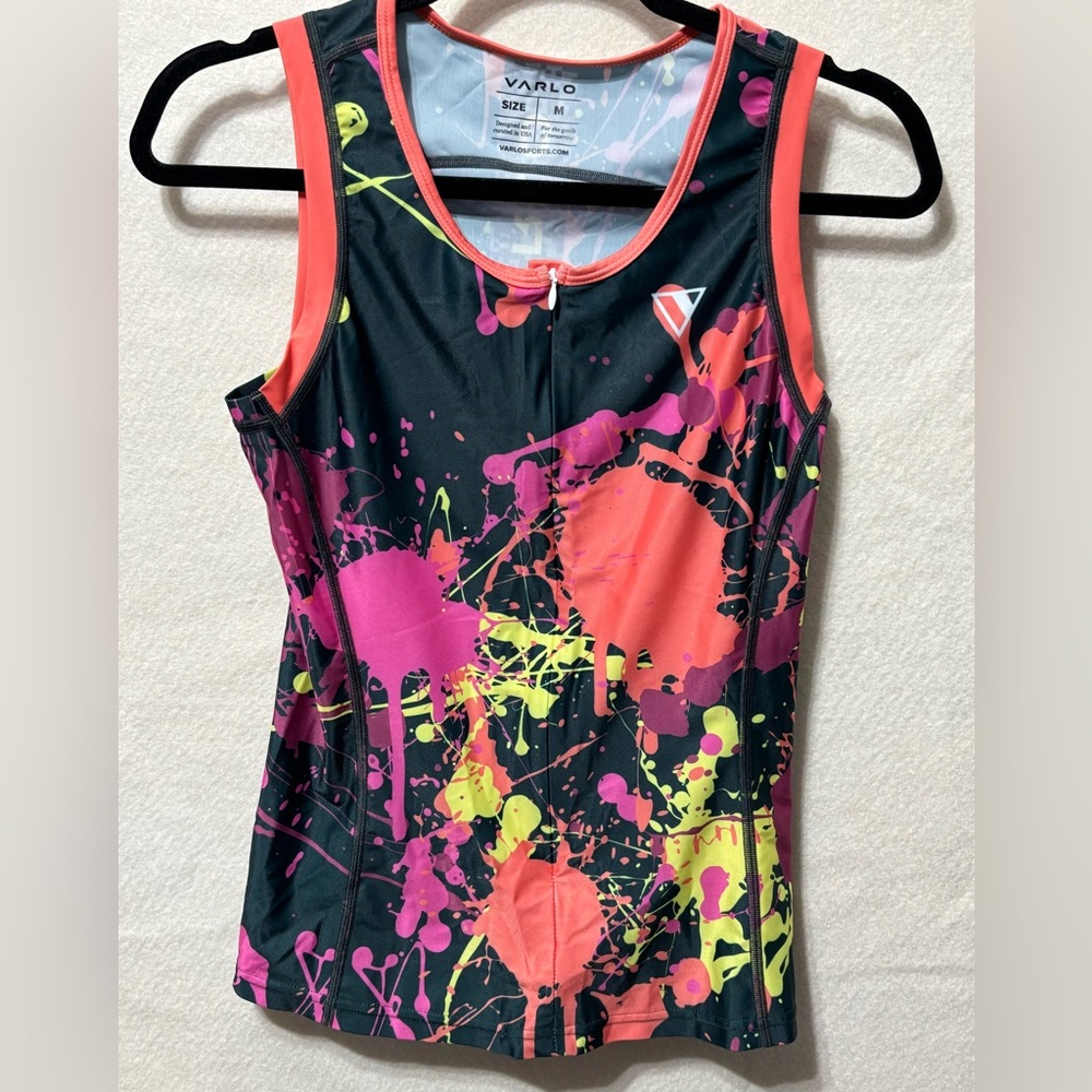Varlo Medium Gym Workout Multicolor Triathlon Shirt